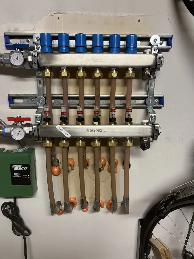 Plumber performing Leak Detection at a residential property in Cordes Lakes